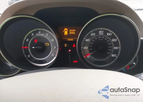 2012 Acura Mdx z USA, uszkodzony, nr VIN 2HNYD2H22CH517013